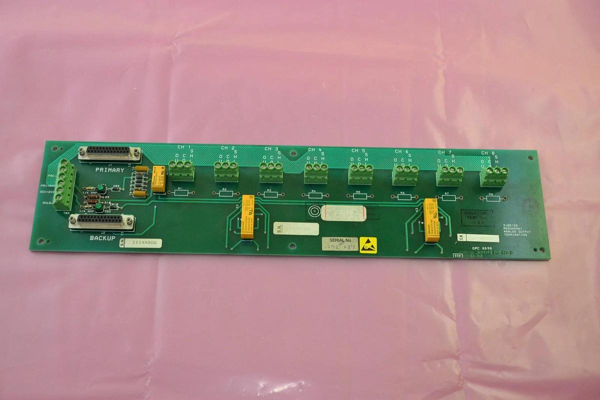 Used FISHER ROSEMOUNT ANALOG OUTPUT TERMINAL CL6872X1-A1 CL6872X1 A1 CL6872X1A1