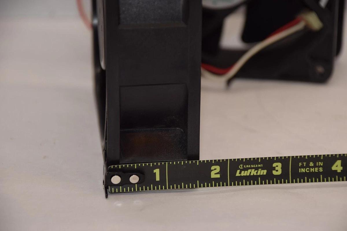 Used (Lot of 2) MECHATRONICS F1238E12B1 12Vdc 0.700A Fan