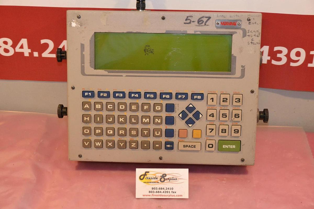 Used NORAND BAR CODE ID STATION WITH ANTENNA RT5940 2843022 225-480-011/002