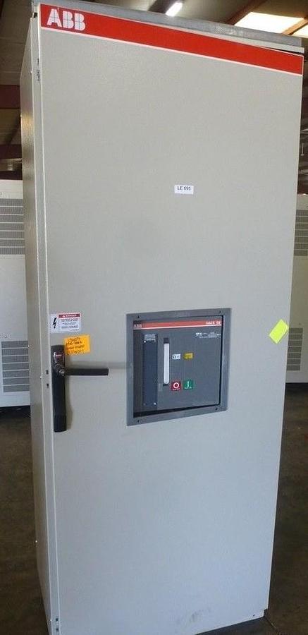 Used ABB 122154053-001 600v SACE S8 S8D 2000A 3P Molded Case Switch K8TL K8TM