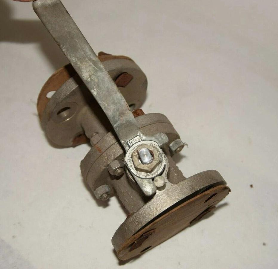 (NEW) PACIFIC GR23 CF8M 1-1/2" FIG S400 Stainless Steel Ball Valve