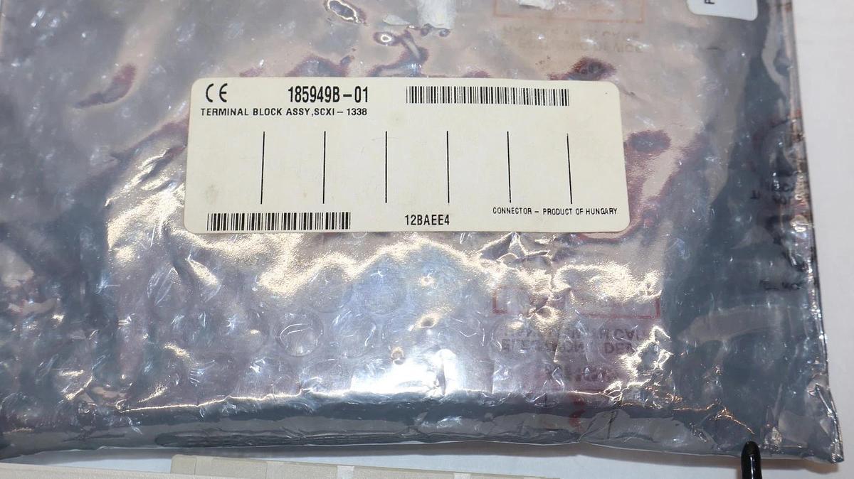National Instruments High Voltage Terminal Block Assem SCXI-1338 185949B-01 New