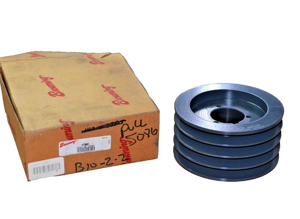 Browning 4TB60 4 Groove SPLIT TAPER SHEAVE Pulley (NEW)