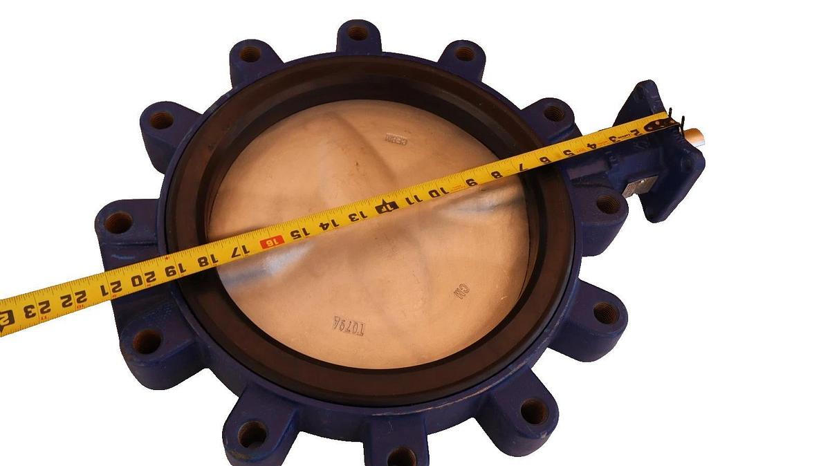 Keystone  12" Butterfly Valve GR-0300L0A10016-D1S00S0E000KB (New)