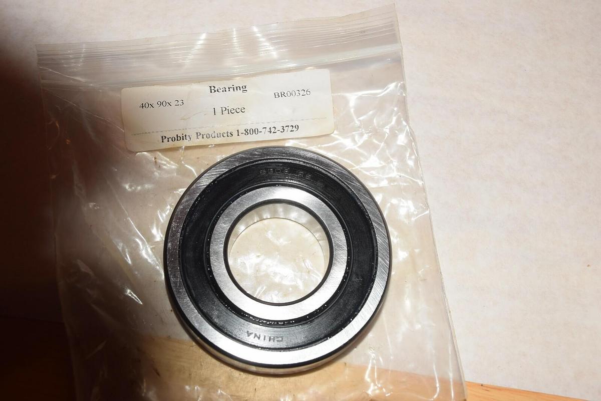 NEW CHINA 6308-RS 6308RS 40x90x23mm BEARING
