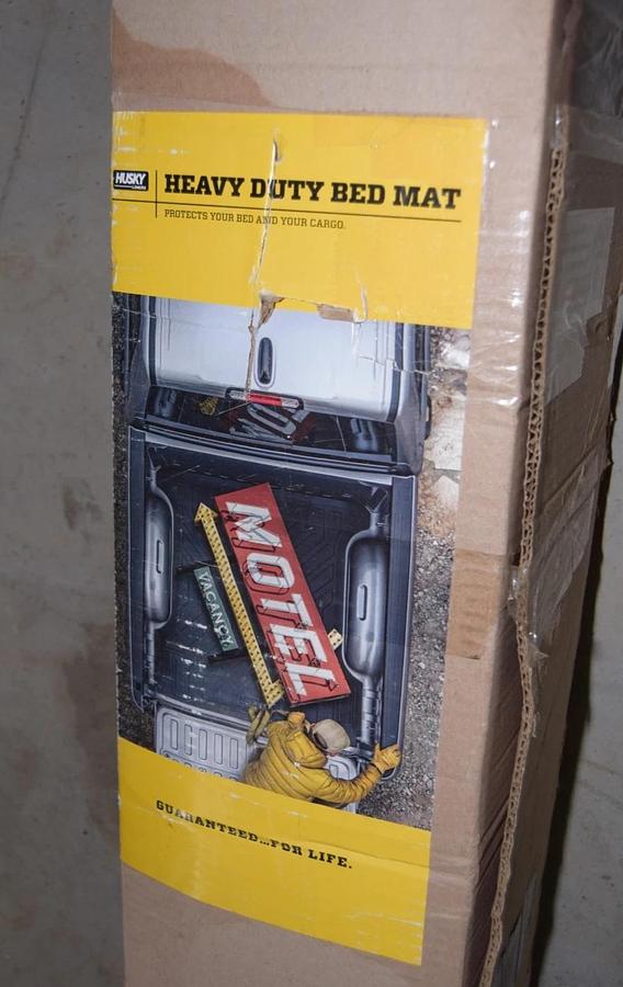 Husky Liners 16010 6.5' Rubber Truck Bed Mat 16010 2017-2021 Ford F250 F350 NOS