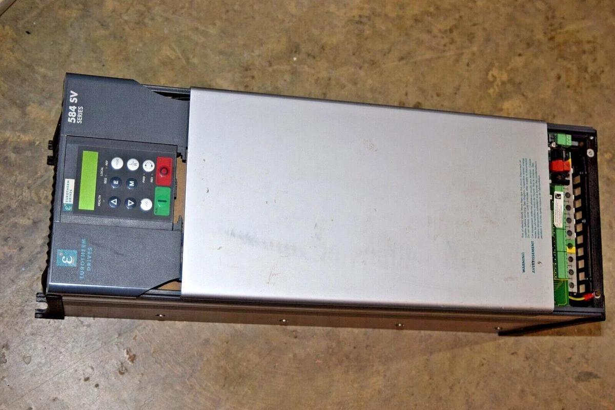 Used EUROTHERM DRIVES 584 SV 584SV/0220/400/0010/US/000/0000/B0/000/000  380-460