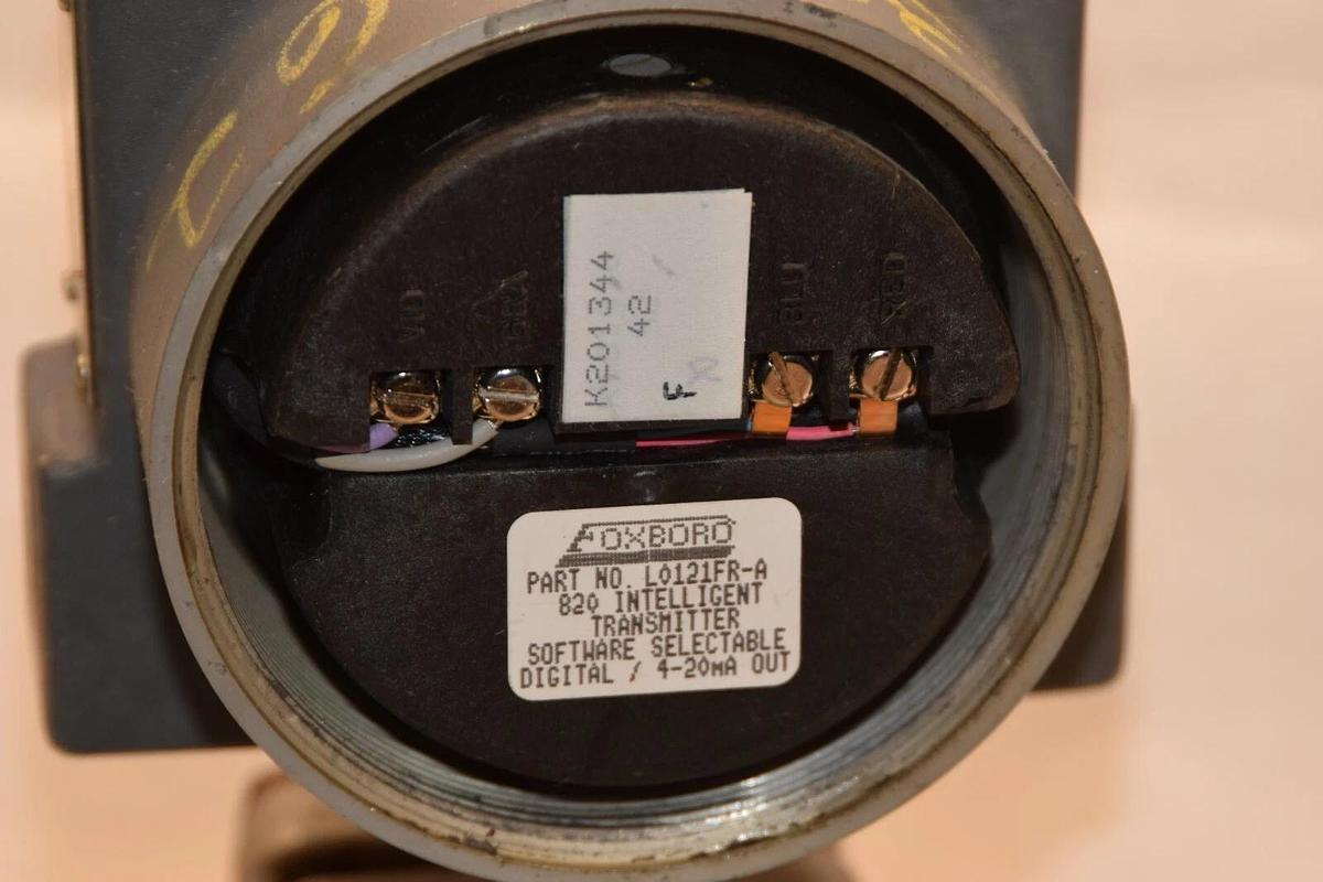 Used FOXBORO 821GM-DS1NH2-M MWP 600psi 12.5-42Vdc Pressure Transmitter