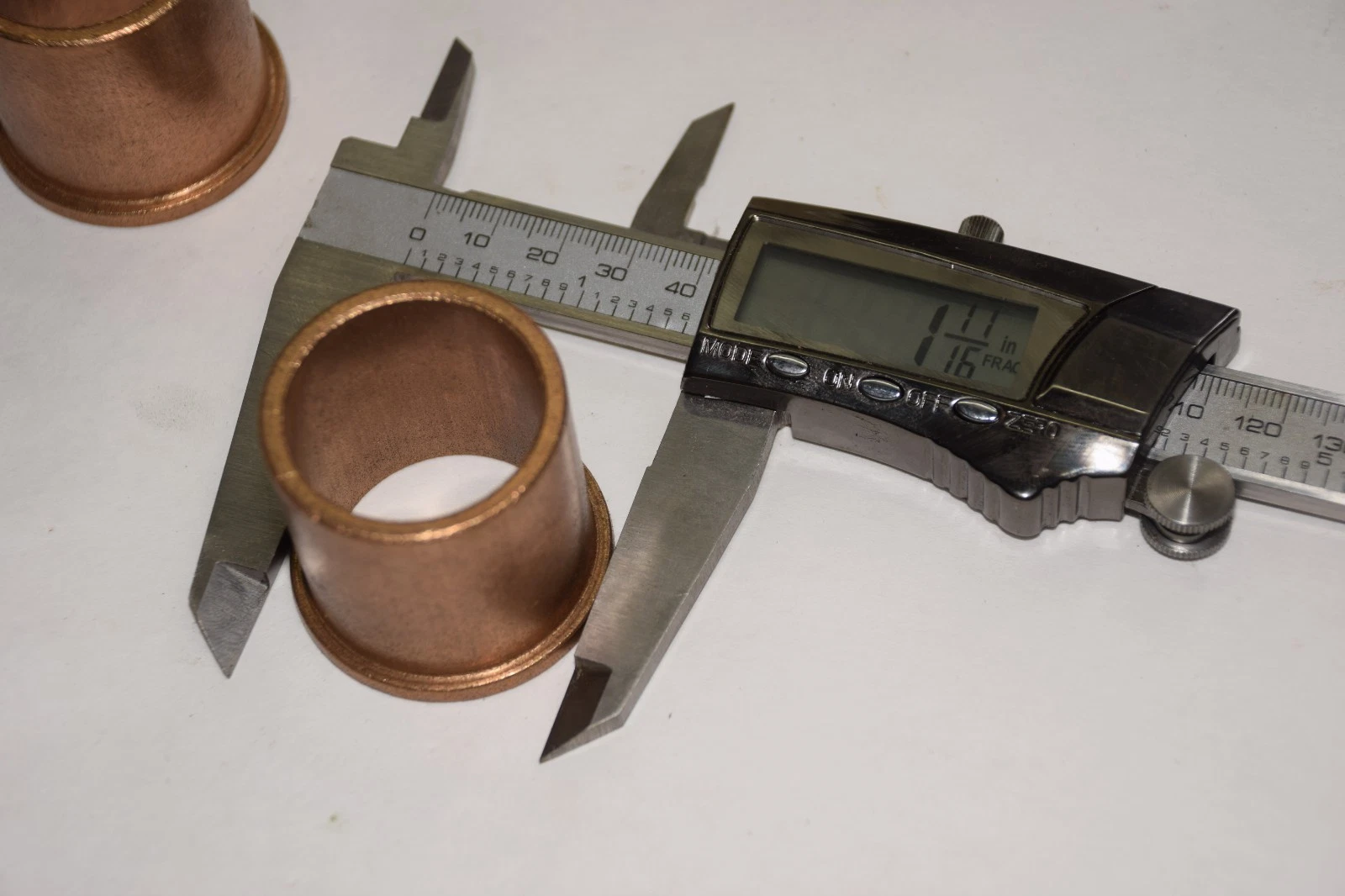 (PK OF 2) SF-4048-24 SF404824 1.25x1.503x1 - 1/2x1-11/16x1/8 BRONZE FLANGE NEW