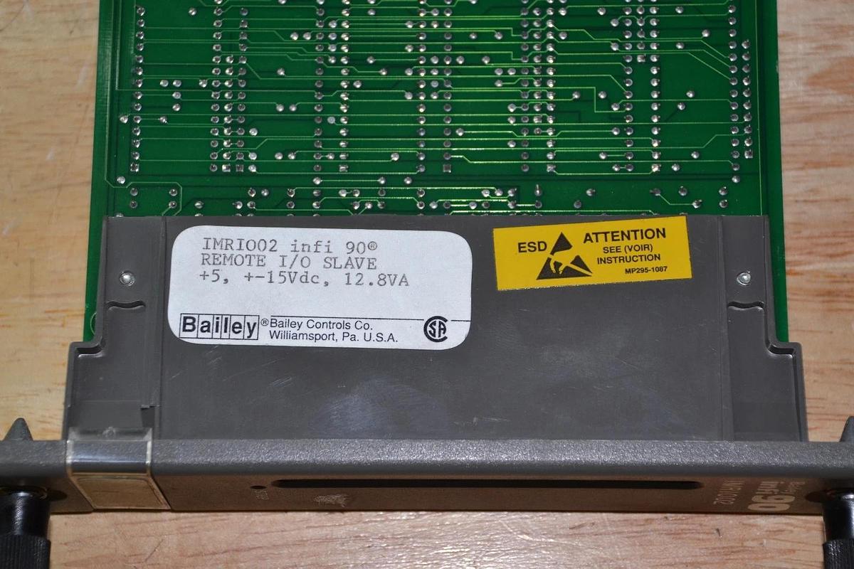Used BAILEY CONTROLS IMRI002 INFI 90 Remote I/O MODULE