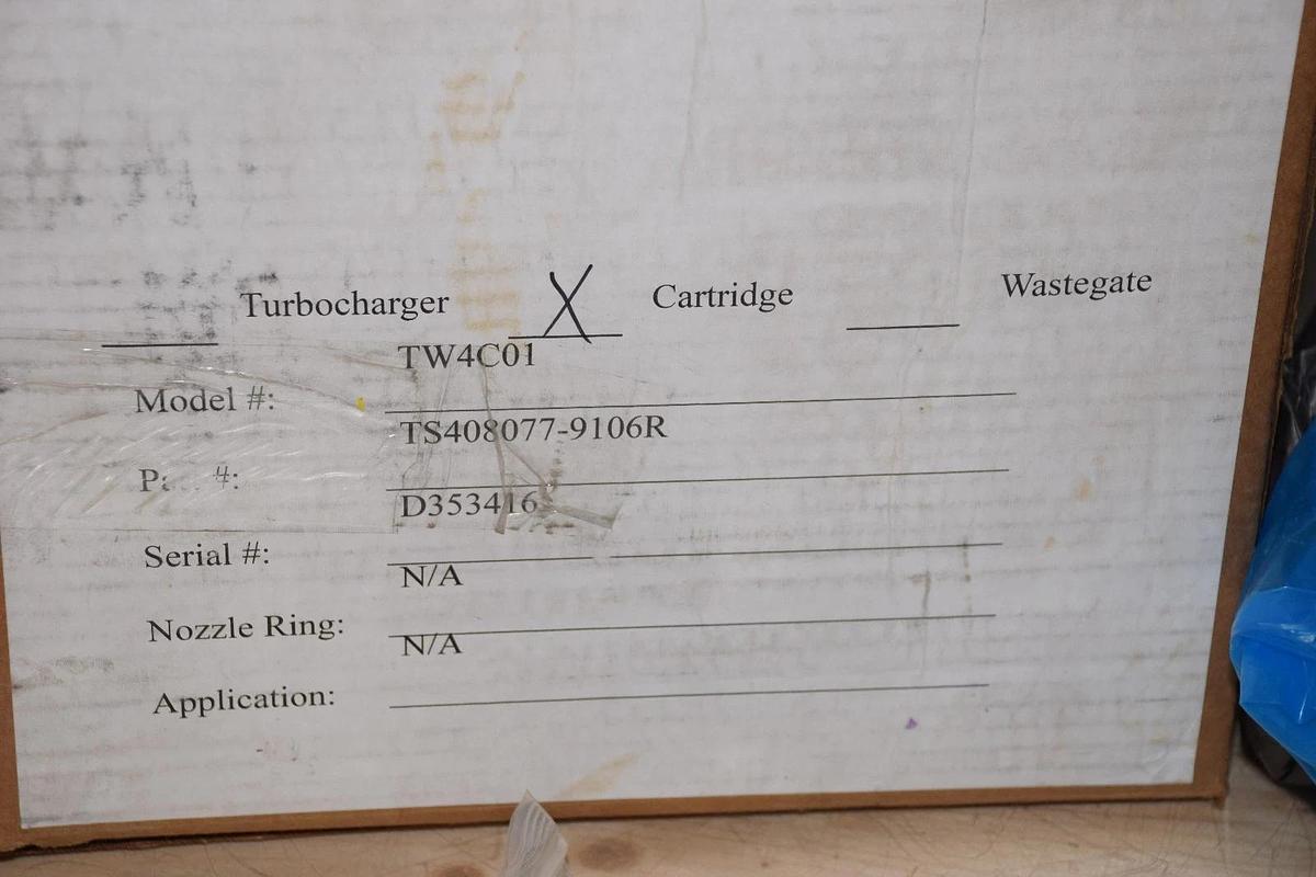 CATERPILLAR TW4C01 Turbo Turbocharger TS408077-9106R 408997-0017 NEW