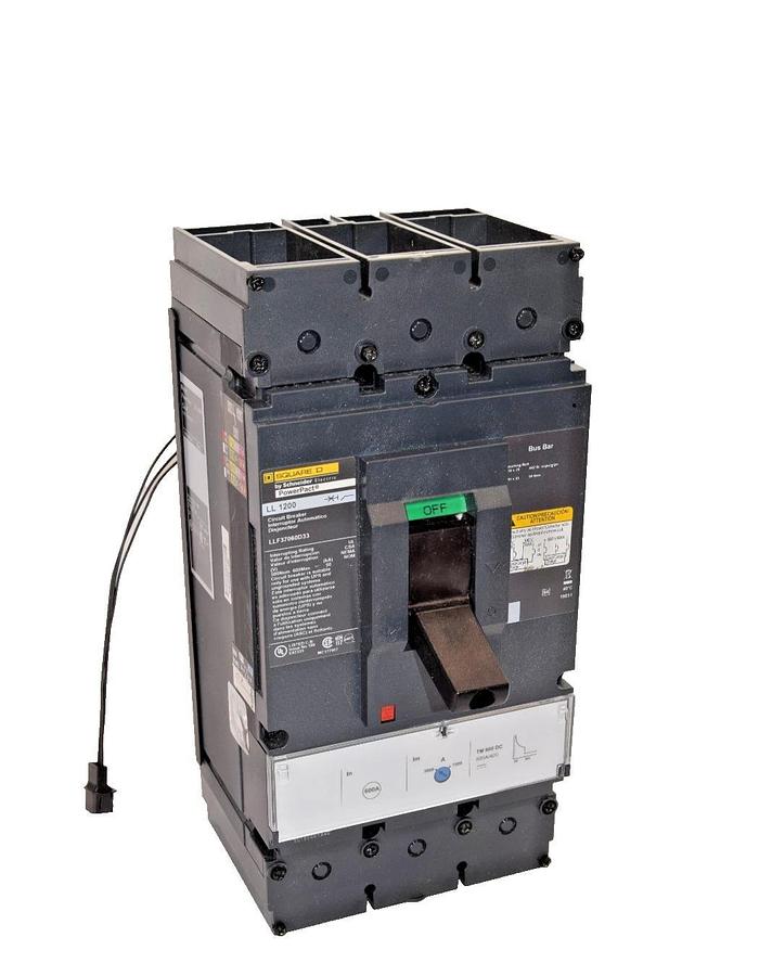 Square D PowerPact LL1200 Breaker LLF37060D33 600A 600 Amp 3p (New, take out)