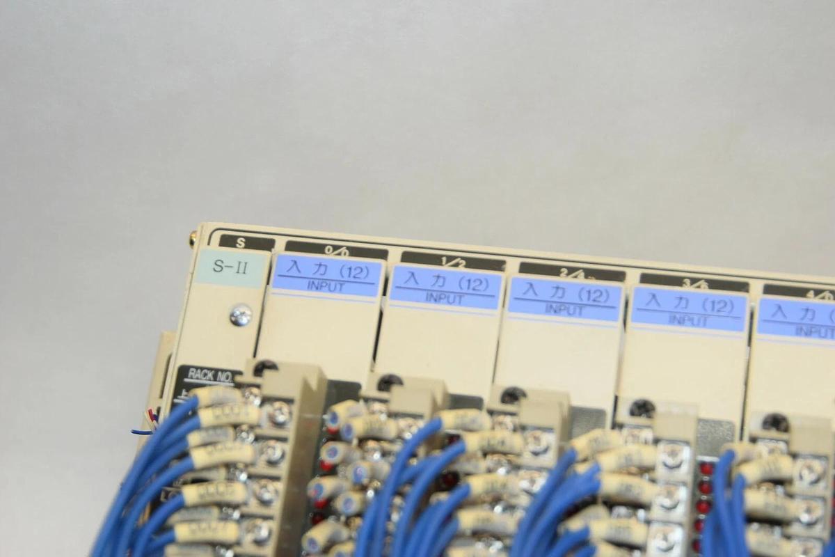 Used Toyoda Toyopuc I/0 Rack-II PLC Rack w/  S-II input and output cards
