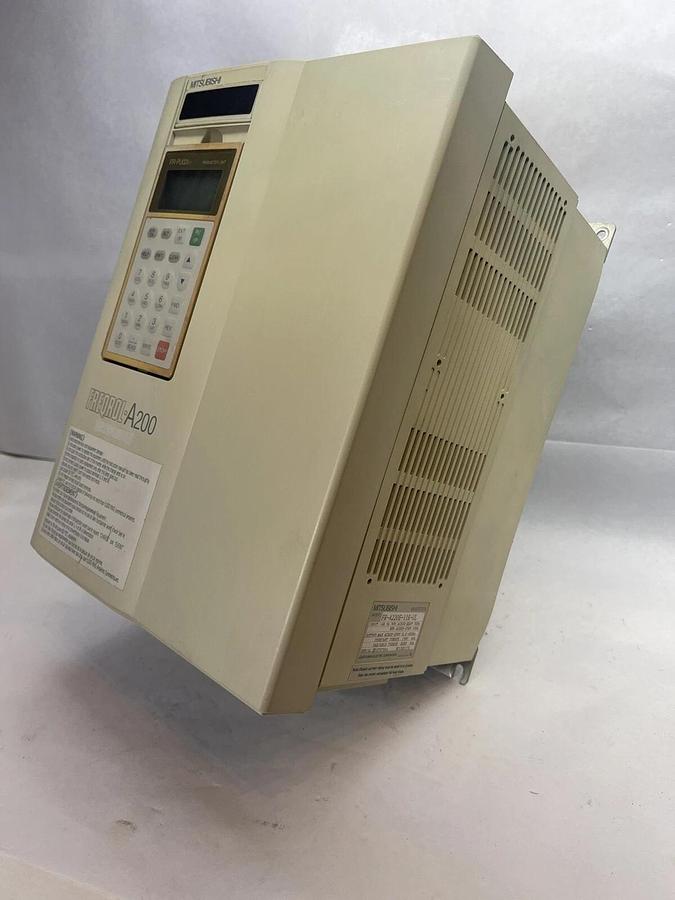 Used Mitsubishi FR-A220E-11K-UL 20HP Freqrol A200 Inverter Drive  FR-A220E-11K-UL