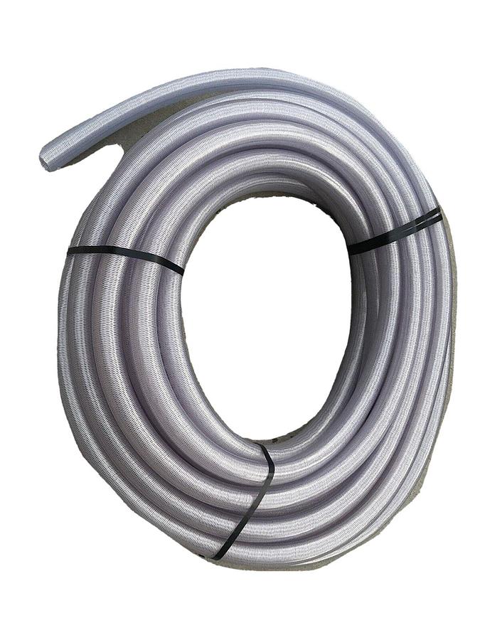 Used Nylobrade 100' PVC High Pressure Tubing 1-1/4" ID x 1.732" OD  1.25" 1020012-100