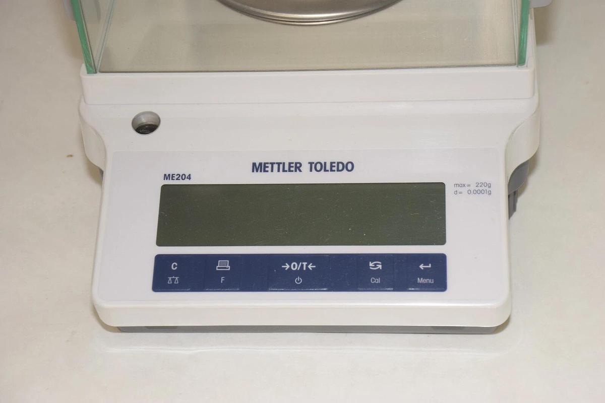 (NEW) METTLER TOLEDO ME204 12-0.84A Analytical Balance Scale