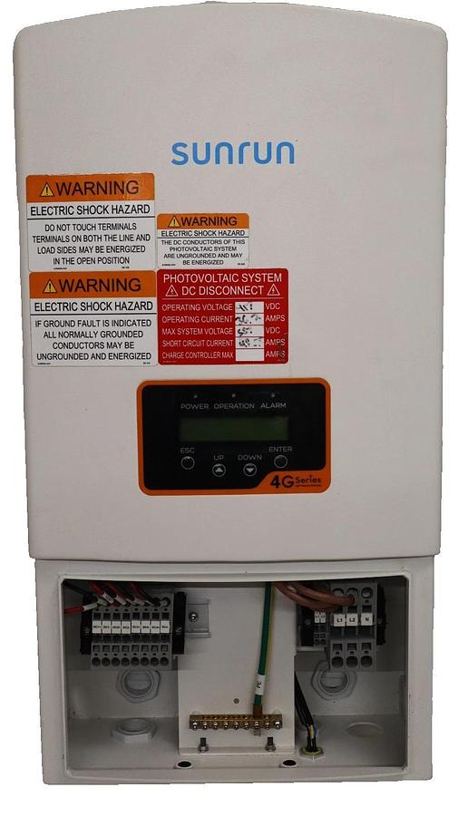 Used Solis Sunrun Non-Isolated Inverter Solis-1P10K-4G-US-SUN 600VDC Grid Support