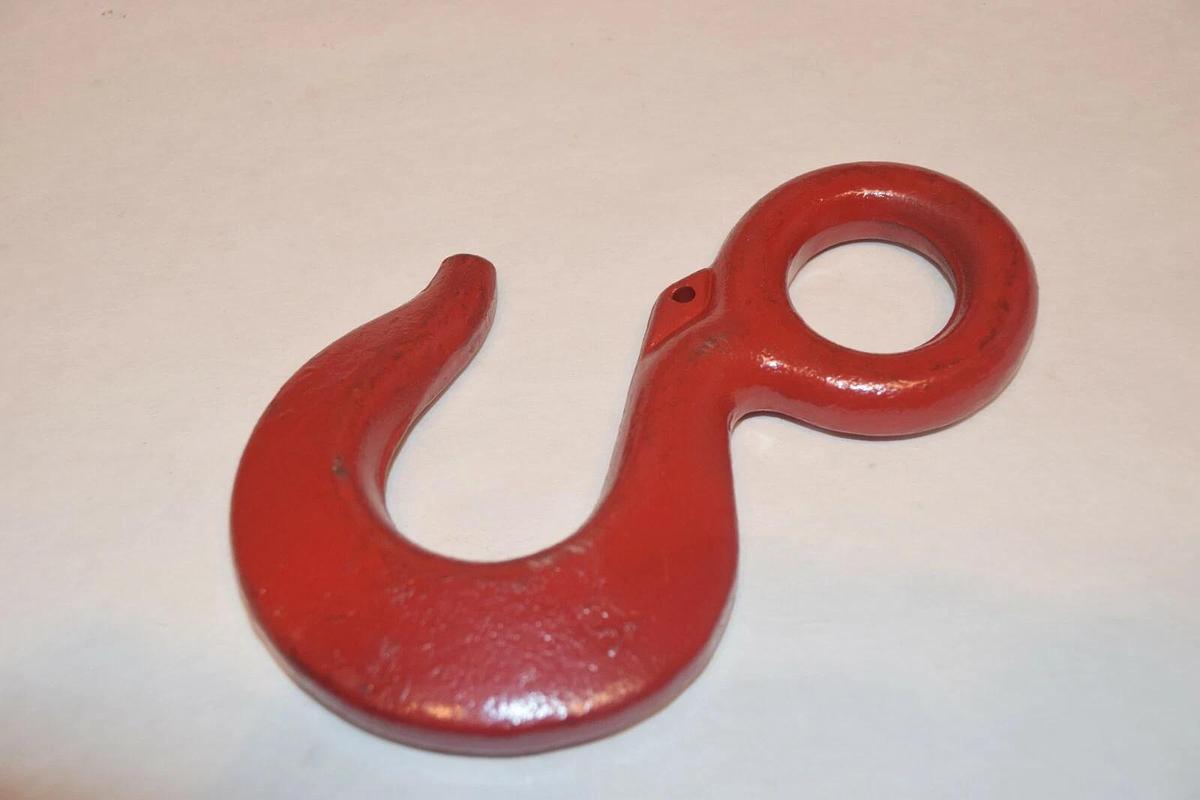 Used Crosby Laughlin 3 Ton Hook USA SWL3T hoist tow Lift Hook  (NEW)