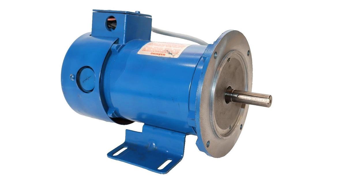 Emerson DC Motor WC0502 G638 1/2hp 1/2 HP TEFC 56C 5A 90v (NOS)