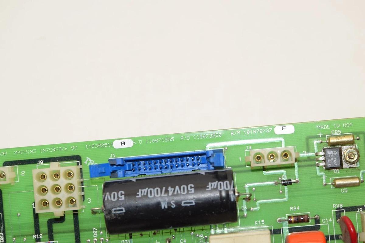 Used EXIDE 118302611 118302611B 101072737 Machine Interface Board