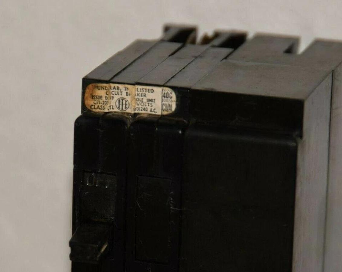 Used ITE QTI2000 QTI-2000 20A 20 Amp Class CTL EQ-T Breaker Outlet