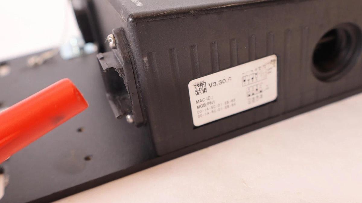 Used EUCHNER Safety Switch Module MGB-L2B-PNC-R-117024 *As is- missing front button*