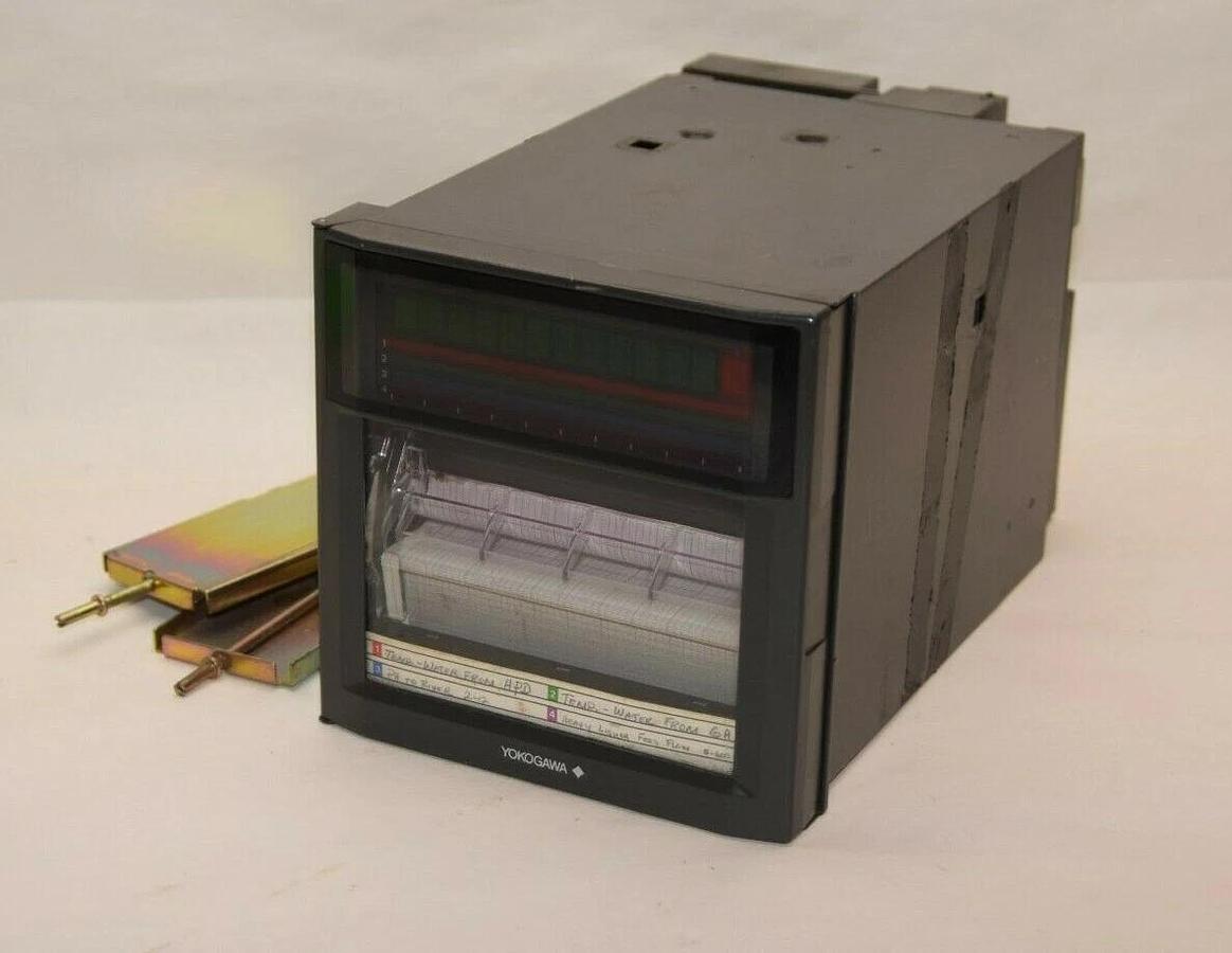Used JOHNSON YOKOGAWA 436003 100-240Vac 50/60Hz Data Chart Recorder