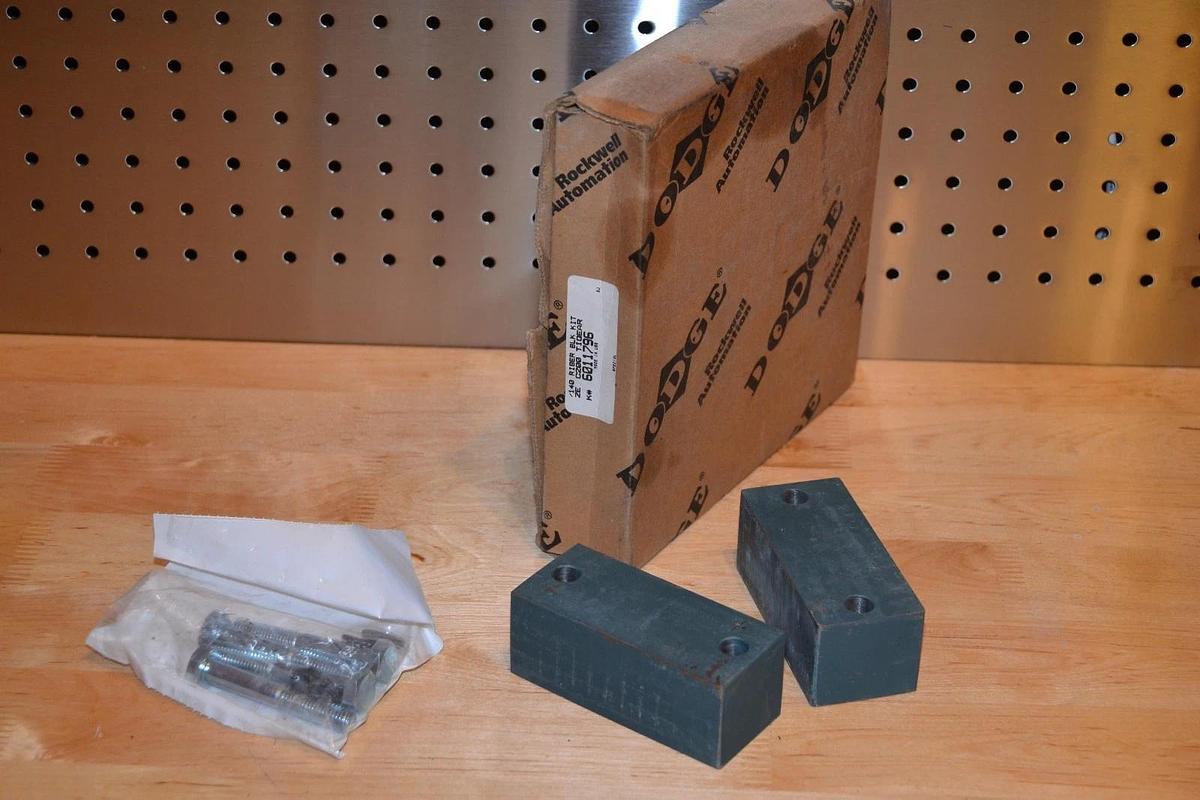 DODGE RELIANCE ELECTRIC RISER BLOCK KIT 6011796 SIZE C200 TIGEAR 56/140