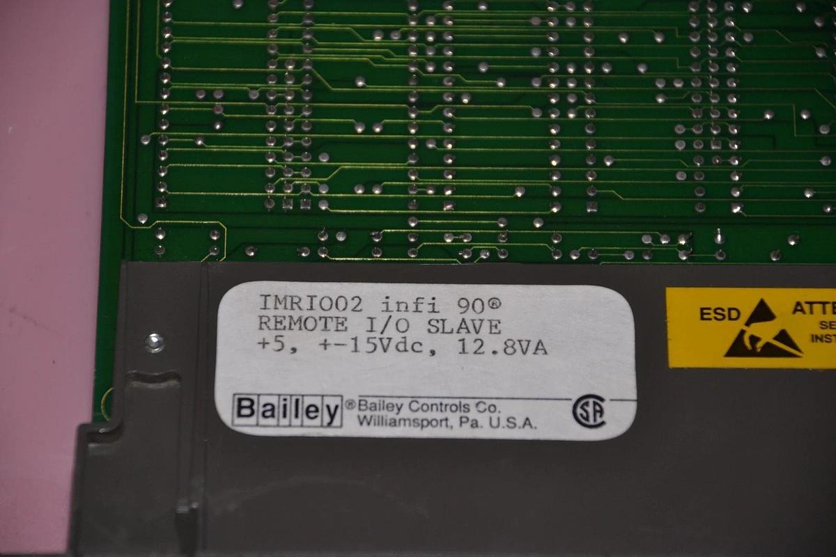 Used BAILEY CONTROLS IMRI002 INFI 90 I/O MODULE