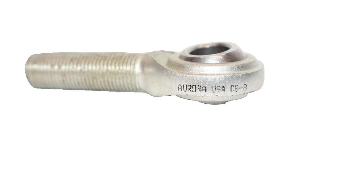 (NEW) AURORA BEARING CO. CB-8 , CB8 1/2" Male Left-Hand Rod End