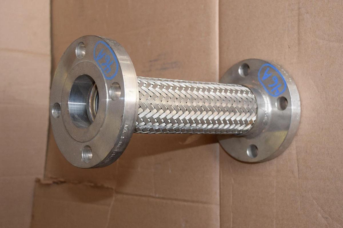 12" Long  2" ID Stainless Steel Flexible Coupling 2150 F316 316 SA182 B16.5 SS