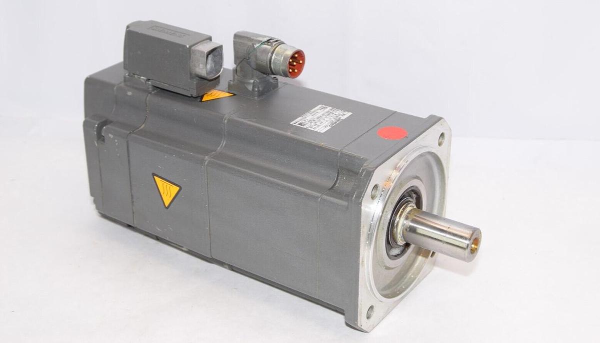 Used SIEMENS 1FK7063-5AH71-1FH5 Servo Motor Encoder AM22DQF49 *Cracked Conn. Base*