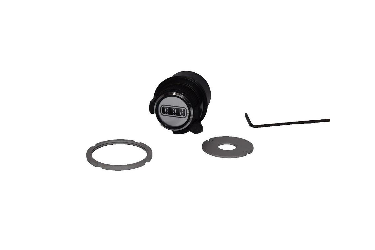 Electro Sonic 048CT-26-6A 28mm 0-10 Turn Counting Potentionmeter Dial Knob New