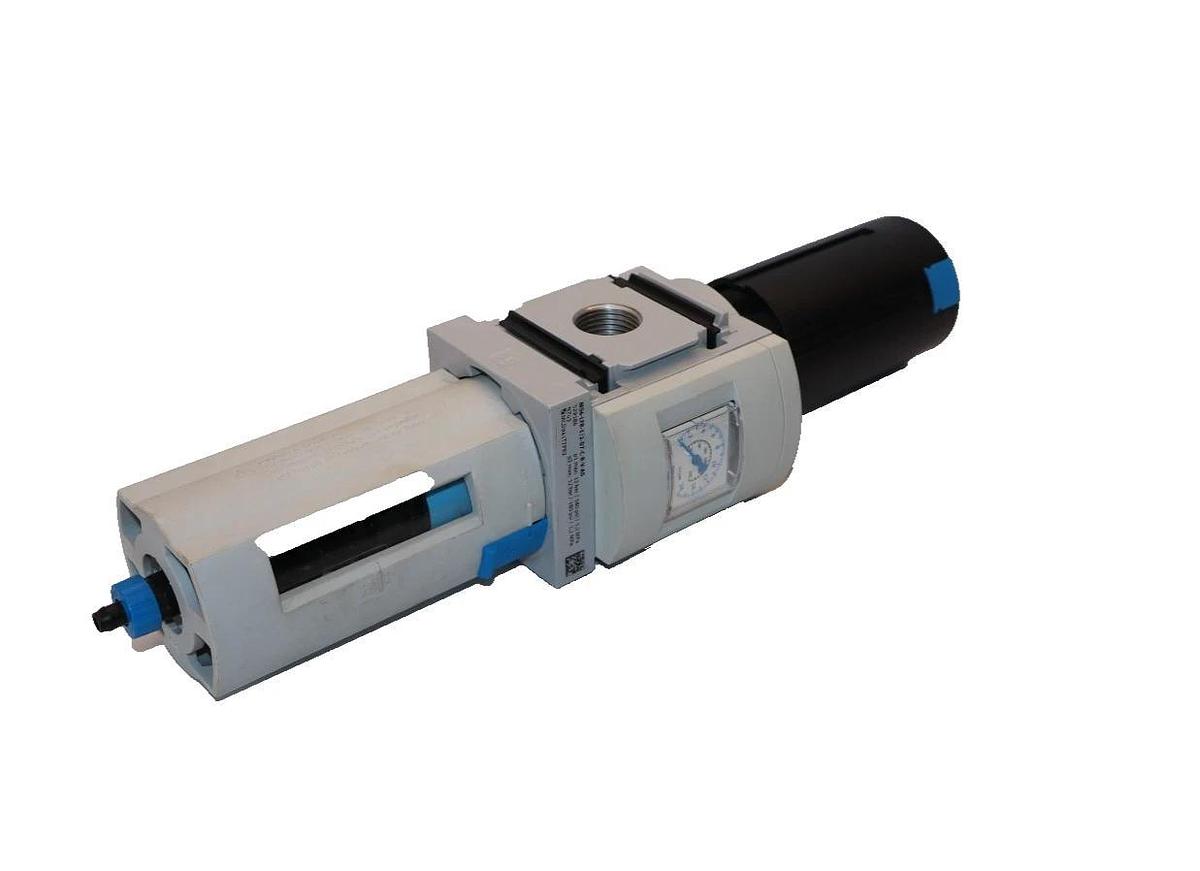 FESTO MS6-LFR-1/2-D7-C-R-V-AS 12 Bar 180psi Filter Pressure Regulator Valve *NOS