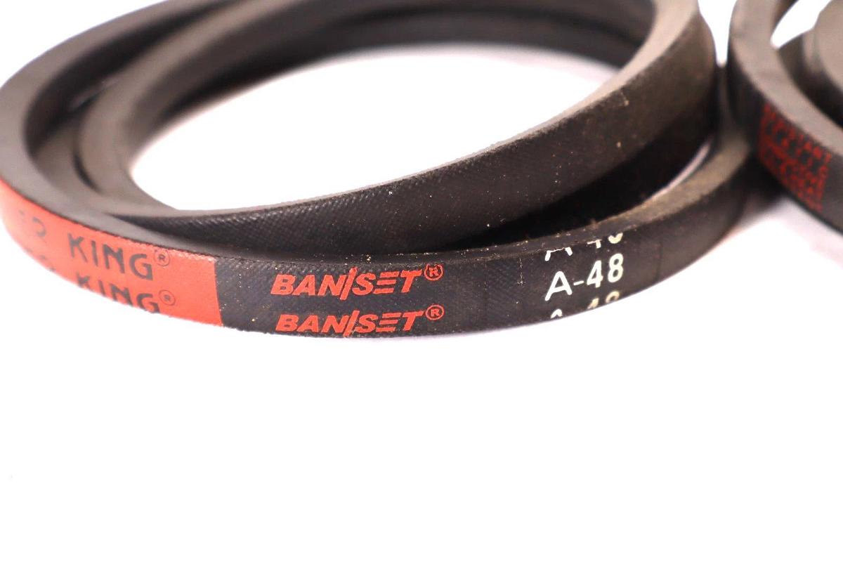Bando Belt A-48 , A48 , A 48 Ban/set Power King V-Belt (New - Lot of 2)