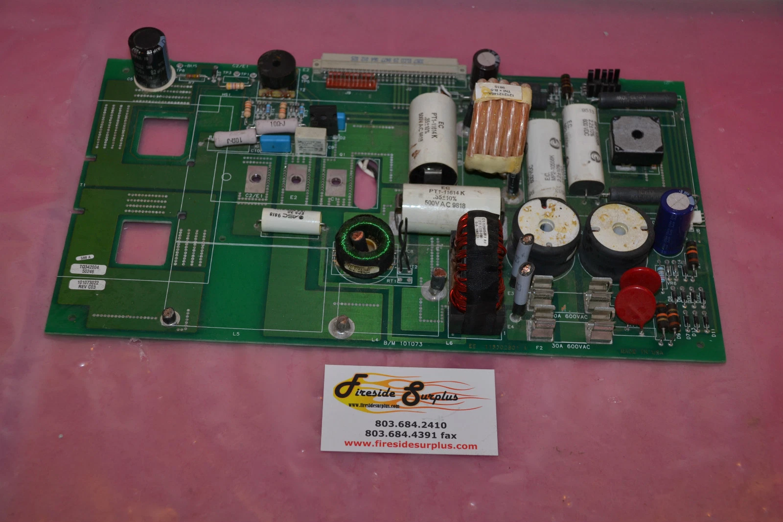 Used NEWAVE SA POWERWARE EXIDE 101073022 TQ342004 REV. C03 118302801 30 A AMPS 30A