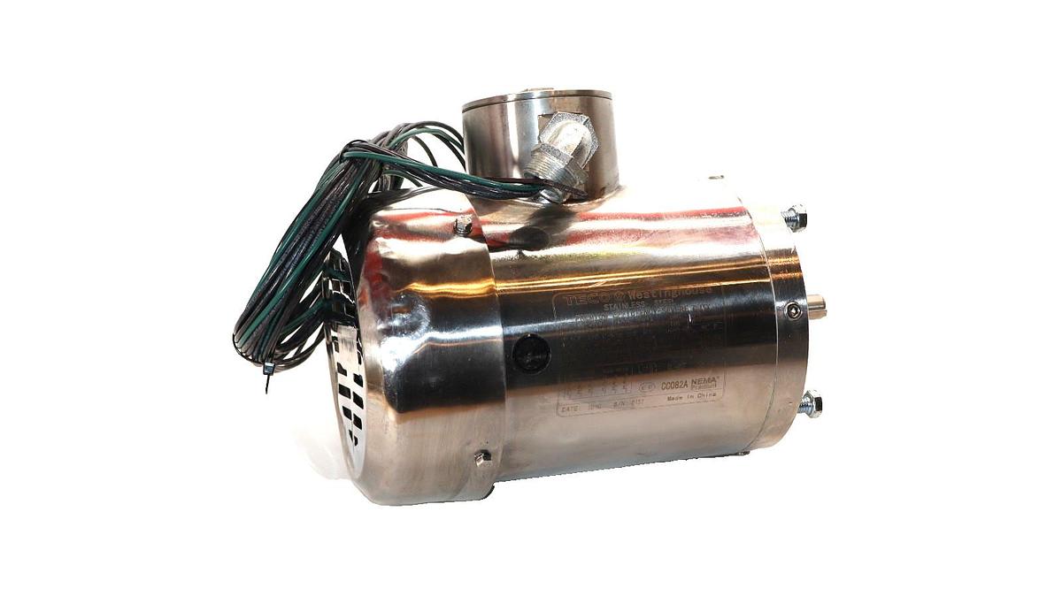 Teco-Westinghouse WFPV0/54C , 56C Frame , CC082A 5/8" Rod Motor (New)