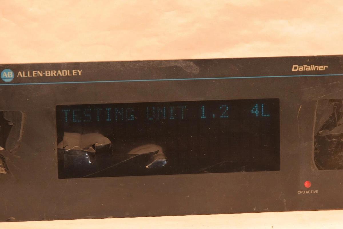 Used ALLEN BRADLEY 2706-A41J Ser D 110/120Vac Dataliner Operator Interface Display