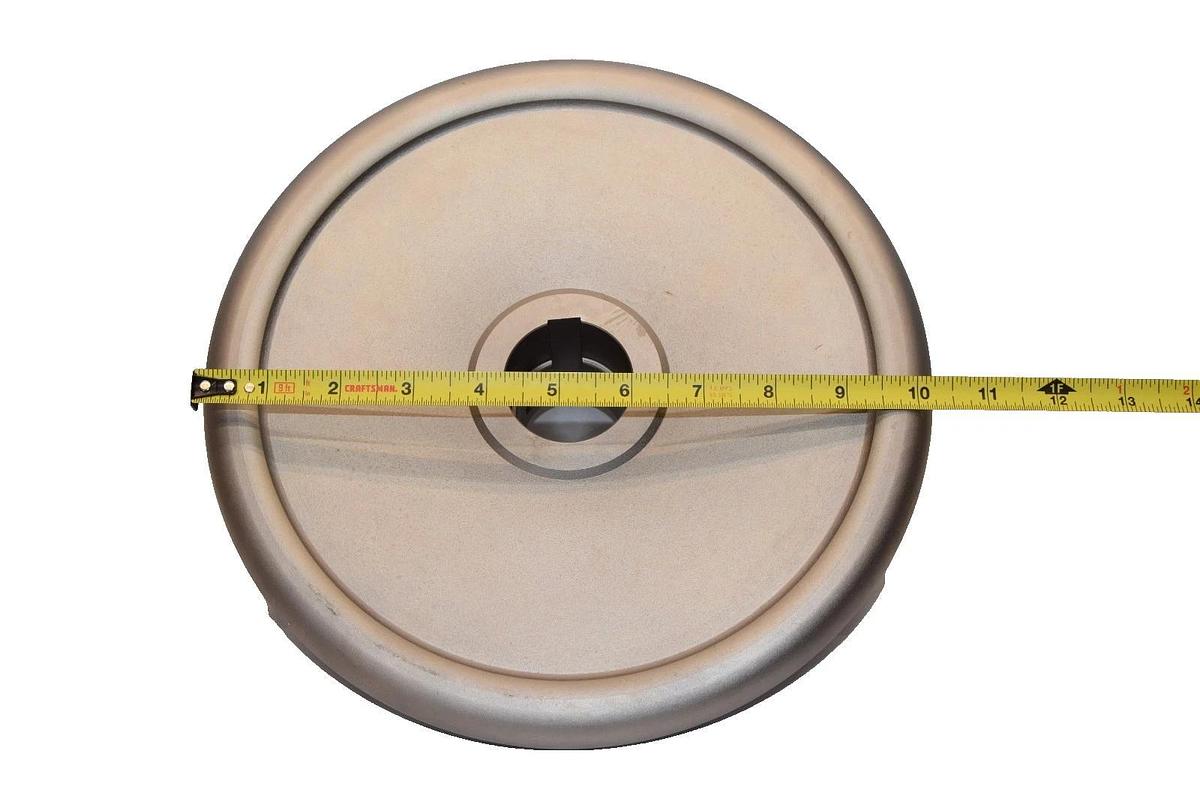10.5" Diameter 42mm Bore Crank Wheel, Steel, Counter weight  (New)