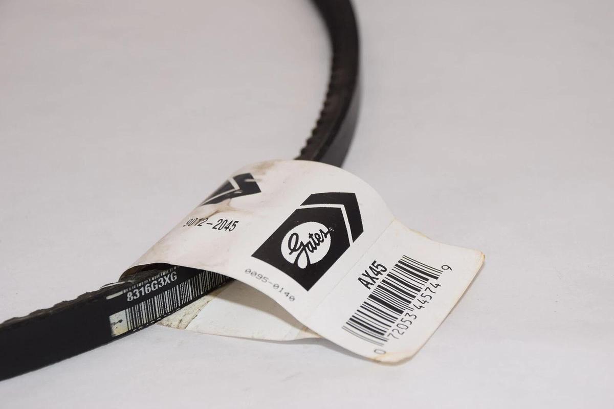 (NEW) GATES AX45 , AX-45 , AX 45 , 9012-2045 Tri-Power Cog V-Belt