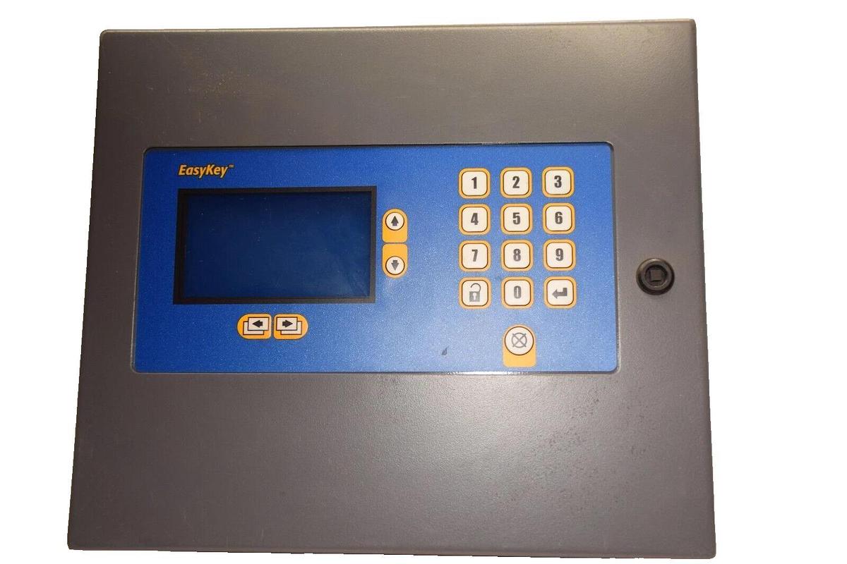 Used Graco Easykey 255767 Display Keypad Operator Interface in Wiegmann Enclosure