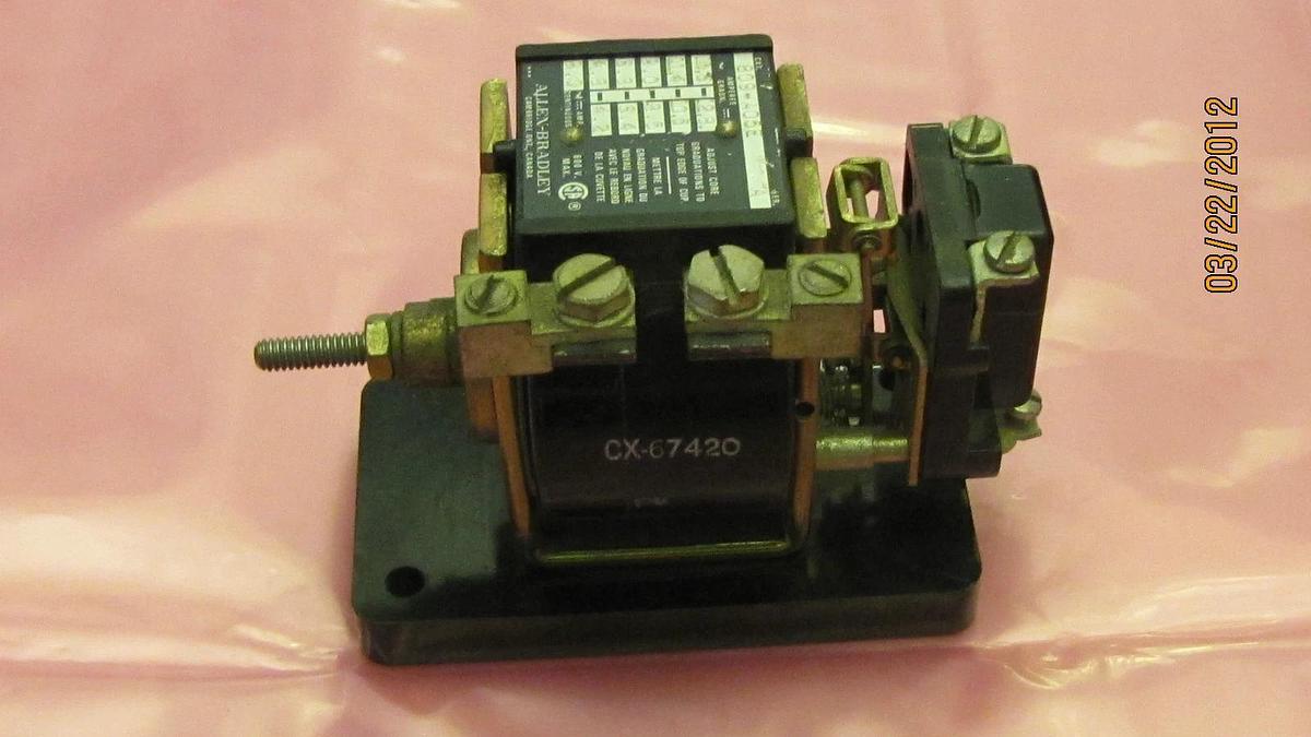 Used Allen Bradley AB RELAY SER,A SER A 809-A05E 809 A05E 809A05E