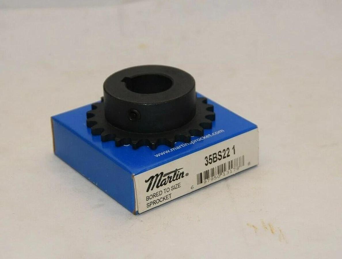 (NEW) MARTIN 35BS221 1" Bore 22 Teeth Sprocket