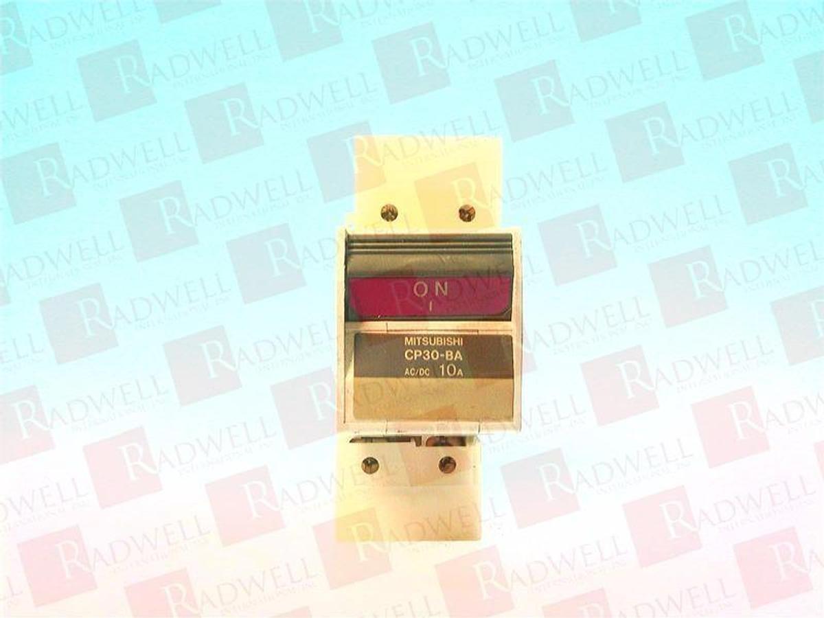 Used (LOT OF 4) MITSUBISHI CP30-BA 2 POLE 5A 250VAC 125VDC CIRCUIT PROTECTOR
