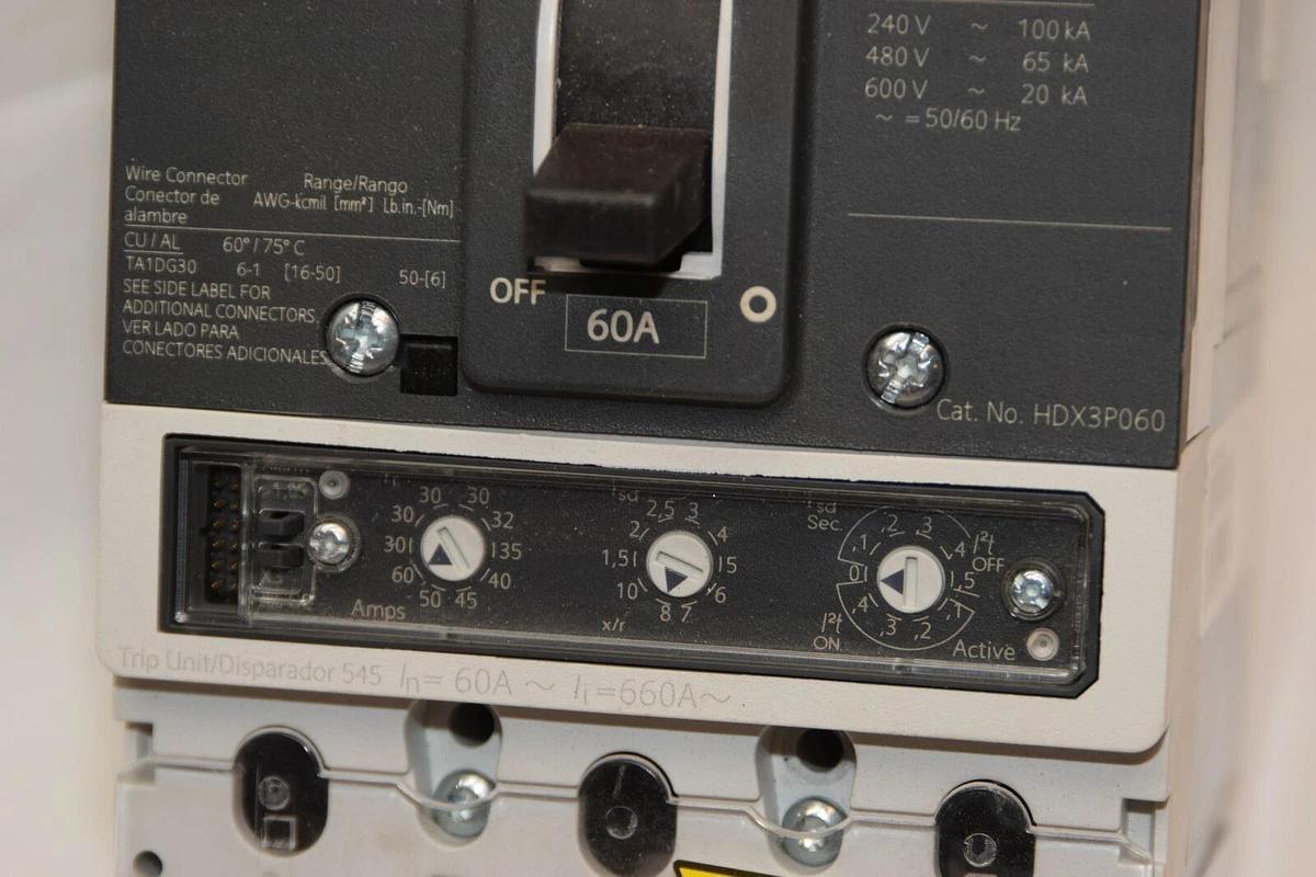 Siemens breaker NDGA 60 Amp 3VL9206-6GE30  3vl2115-3rr30-0aa0 HDX3P060 60 A 60A