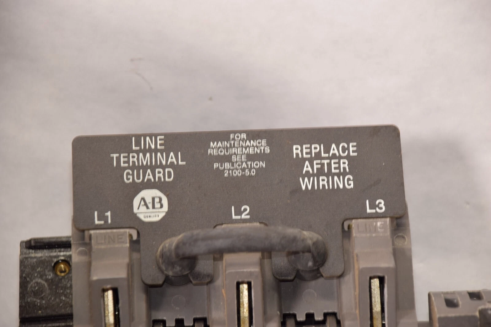 Used ALLEN BRADLEY 40120-582-02 X-401978 2100-5.0 30A 600v Disconnect Switch Assembly