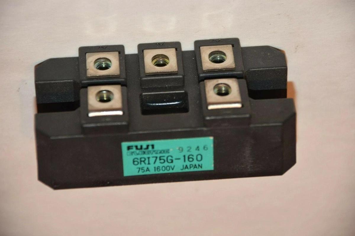 Used FUJI ELECTRIC 6RI75G-160 6RI75G160 DIODE MODULE