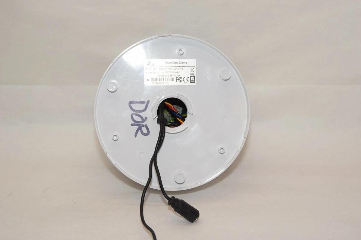 Used VIEW MD4SN9V22WDRS 12Vdc 24Vac Indoor Dome Security Camera
