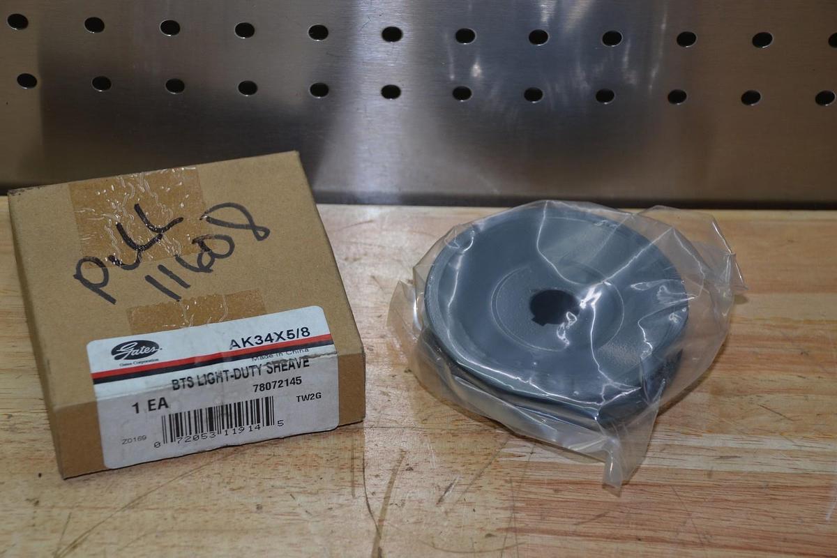 GATES AK34X5/8 AK 34x5/8 BTS LIGHT-DUTY SHEAVE NEW