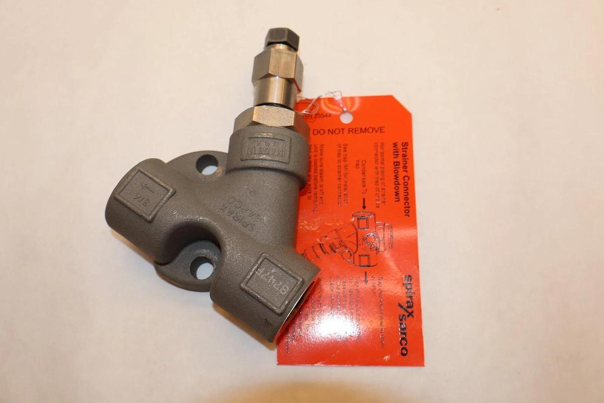 SPIRAX SARCO 67986 3/4"npt Stainless SS Strainer With Blowdown (NEW)
